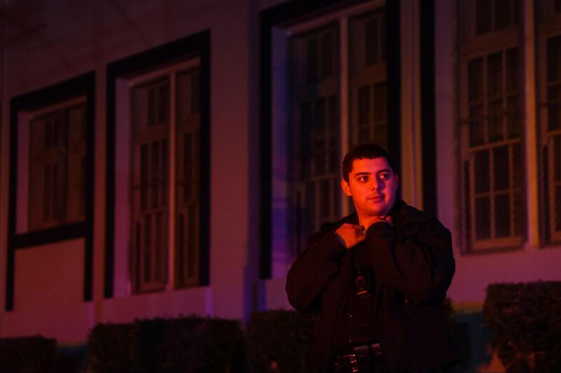 Photos from a photo story on a RV fire in South Central Los Angeles.
