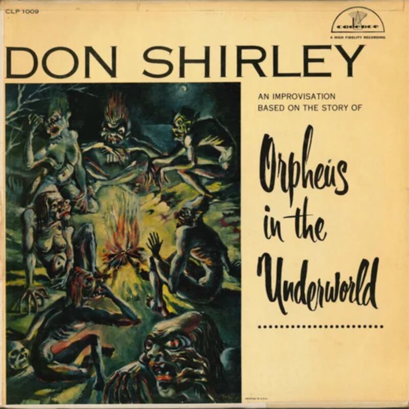 Don Shirley album cover for "Orpheus in the Underworld."