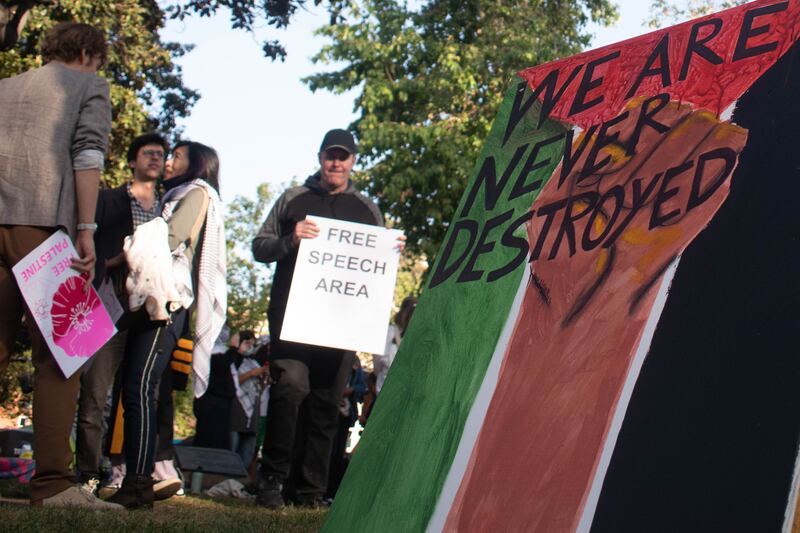 Image from the encampment