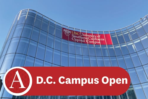 南加州大学将在华盛顿特区开设新校区