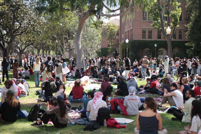 Photo from the encampment