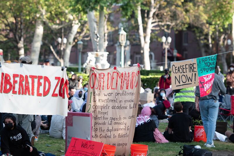 Image from the encampment