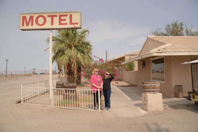 Photos of the Salton Sea.