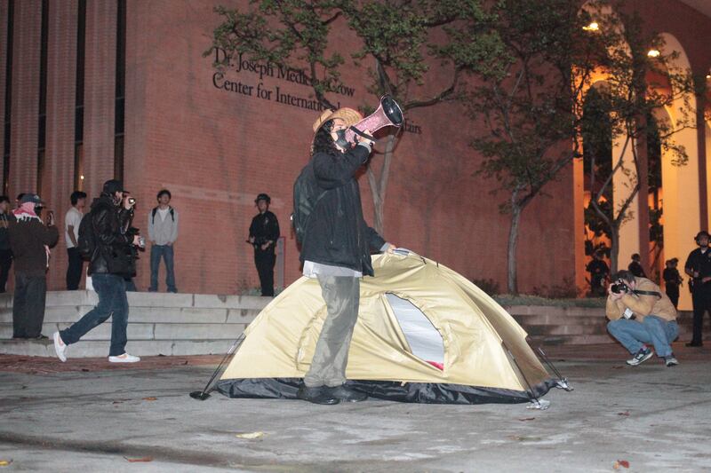 Photo from the encampment