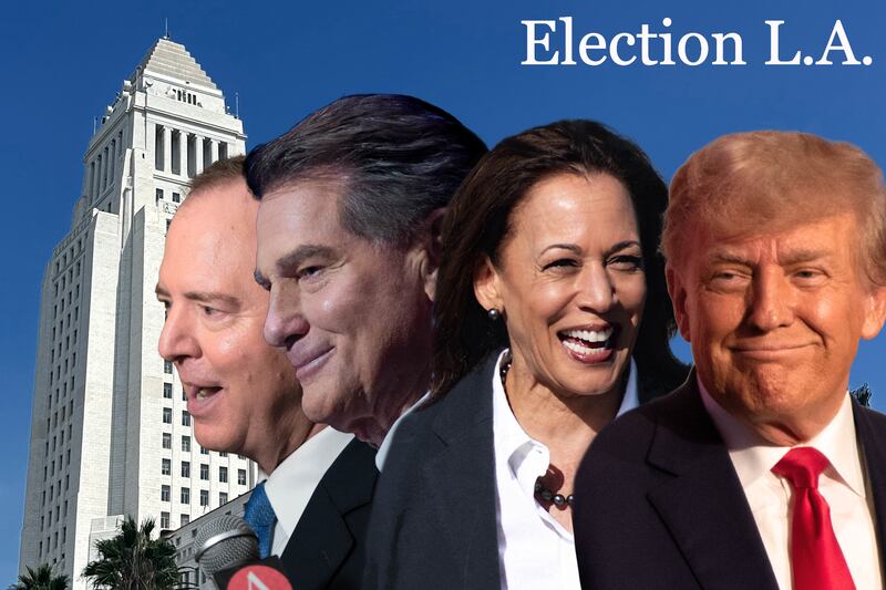 Election Day in Los Angeles