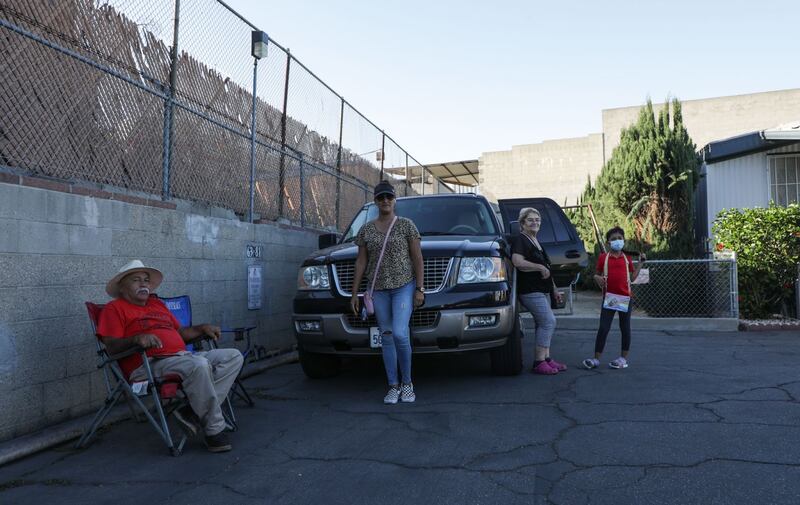 Photos of the City of Carson warehouse fire.