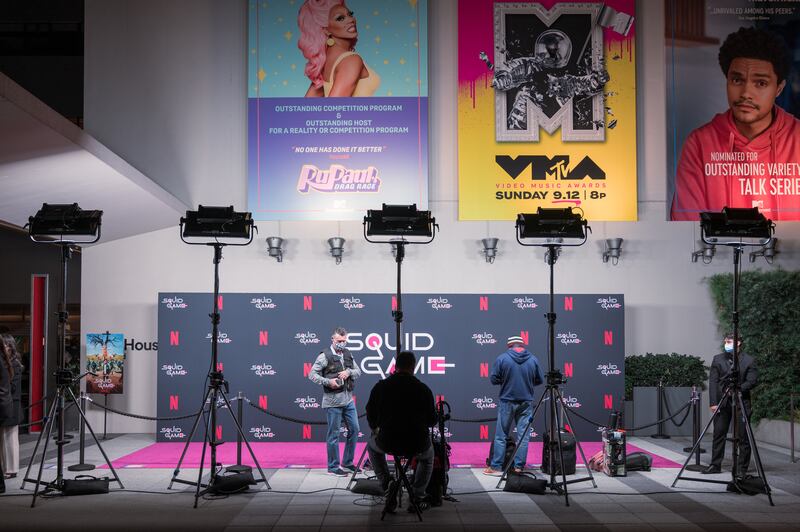 The "Squid Game" Red Carpet event hosted by Netflix at NeueHouse Hollywood.