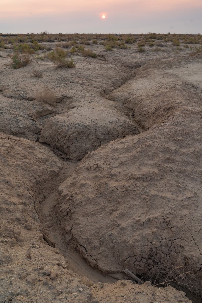 Photos of the Salton Sea.
