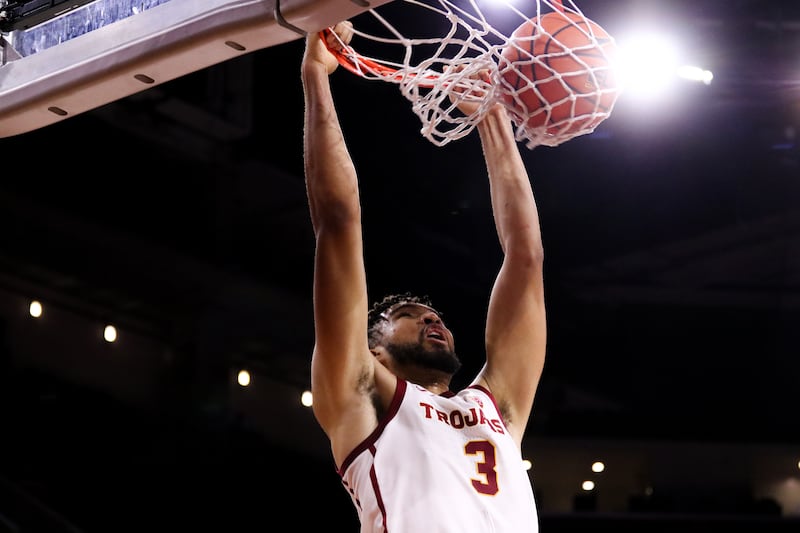 USC Men's Basketball plays against Arizona State.