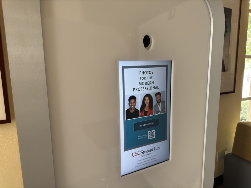 A photo of the photo booth.