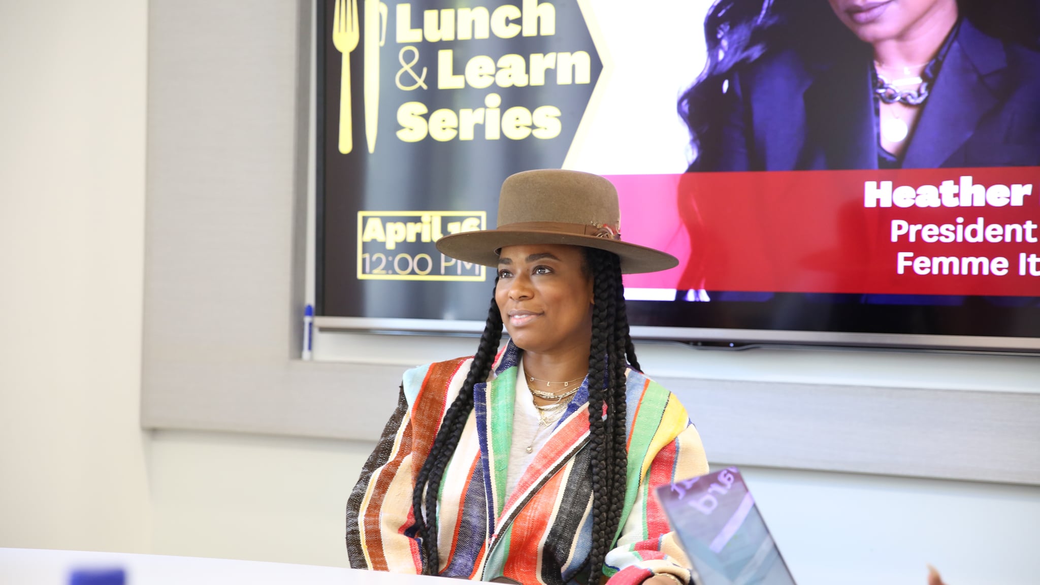 DESCRIBE THE IMAGE FOR ACCESSIBILITY, EXAMPLE: Photo of a chef putting red sauce onto an omelette.