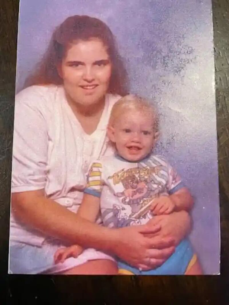 Photo of Kelly Savage-Rodriguez and her son, Justin