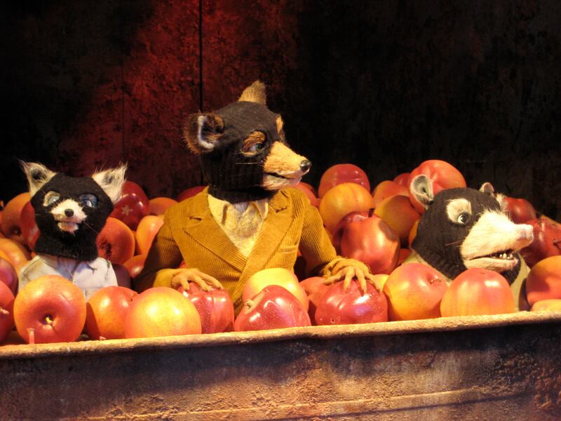 A photo still from the movie Fantastic Mr. Fox.