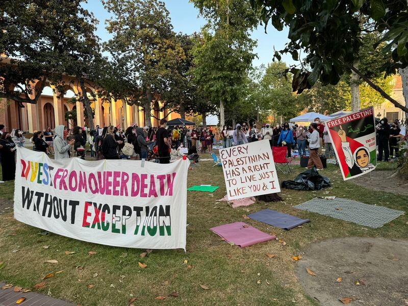 Photo from the encampment