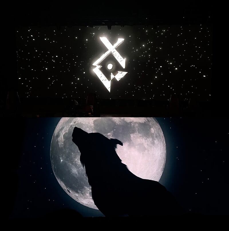 The XG Wolf Logo