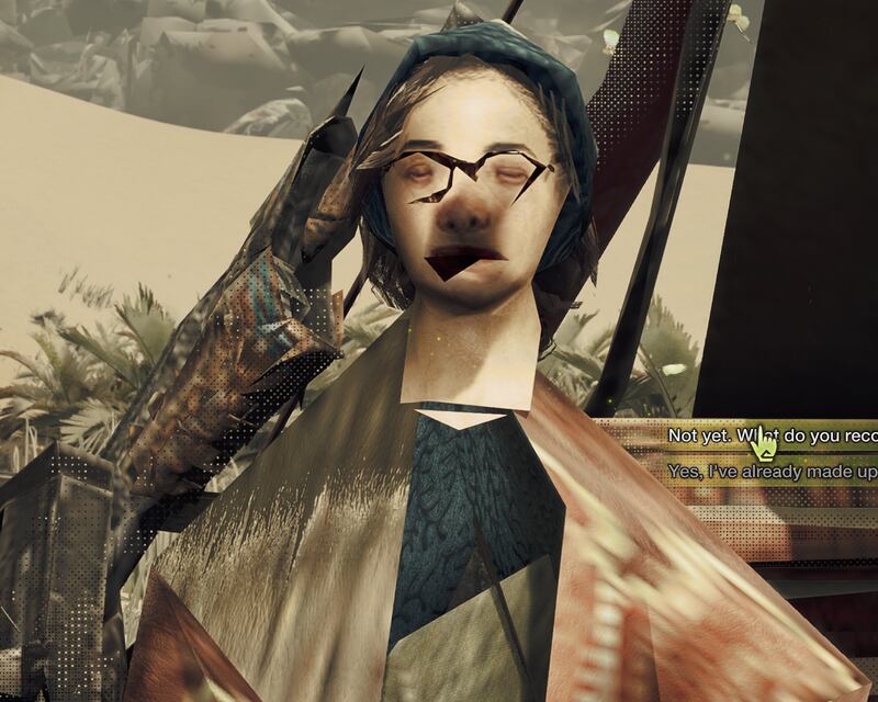 Certain character models on PC seem to suffer from "polygon-deficiency" issue.
(Photo courtesy of Reddit)