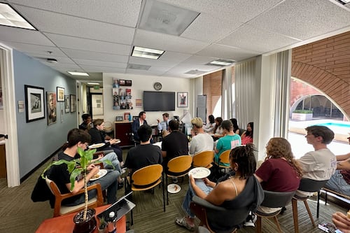 Pizza and Politics primes students for civic conversations