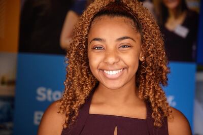 A headshot of USC student, Mariah Hill