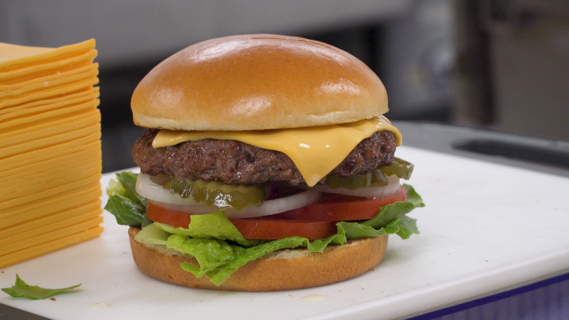 Styled Burger for Commercials