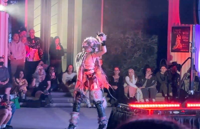 Drag Queen Performance Scene