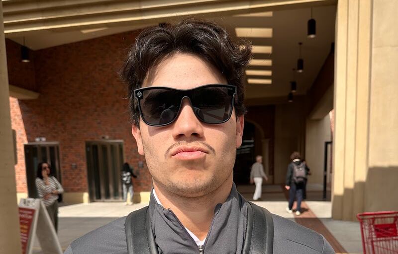 Out-of-state student in the USC Village.
