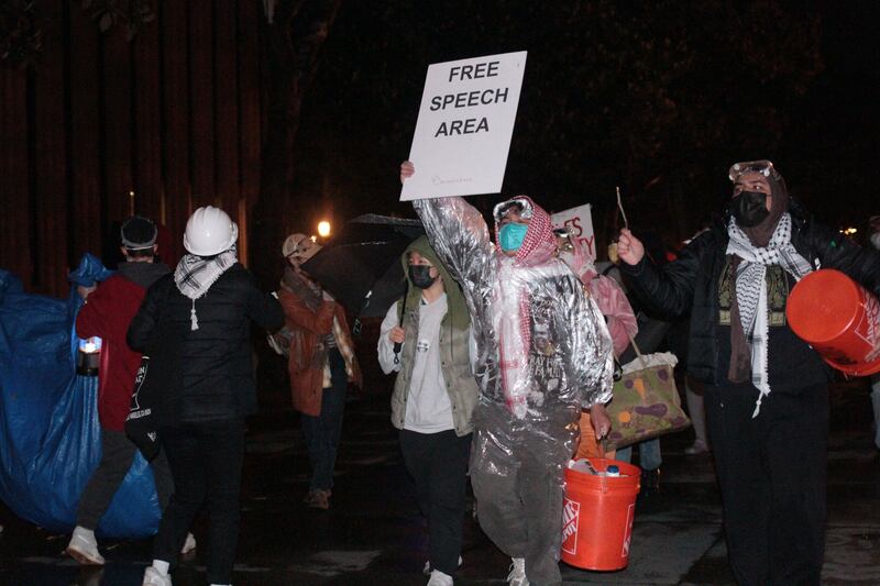 Photo from the encampment